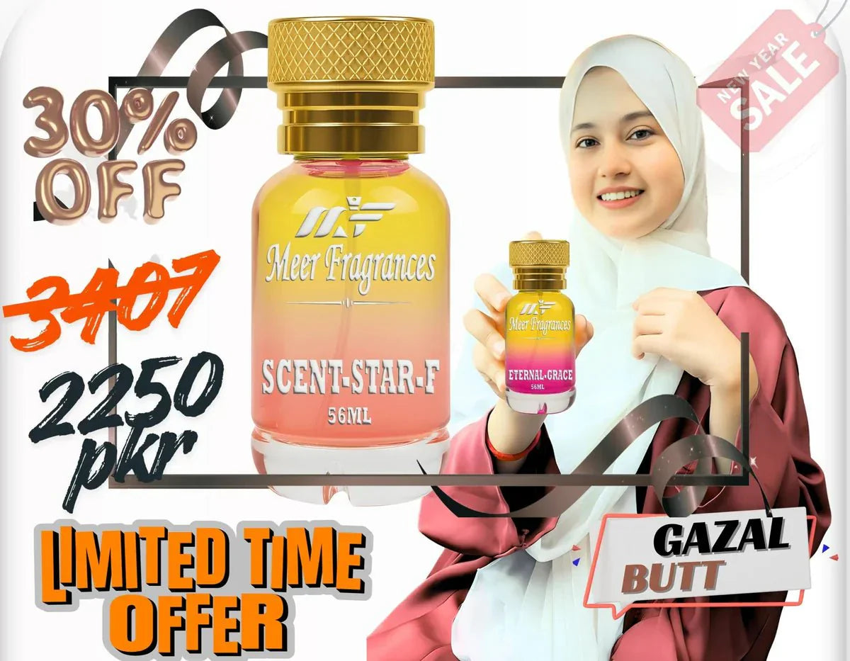 One Year Celebration Sale Any 4 Perfumes iN Just 6499 With Free Delivery 6OML - MEER FRAGRANCE