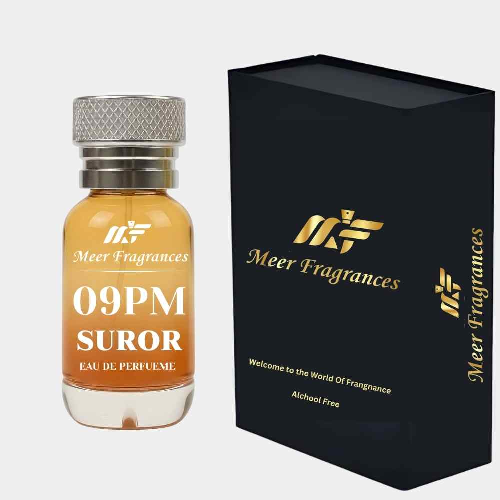 New Trend Night Perfume Meer E Suror Inspired By 9PM Of Meer Fragrances 60ML