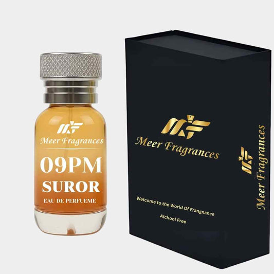 New Trend Night Perfume Meer E Suror Inspired By 9PM Of Meer Fragrances 60ML